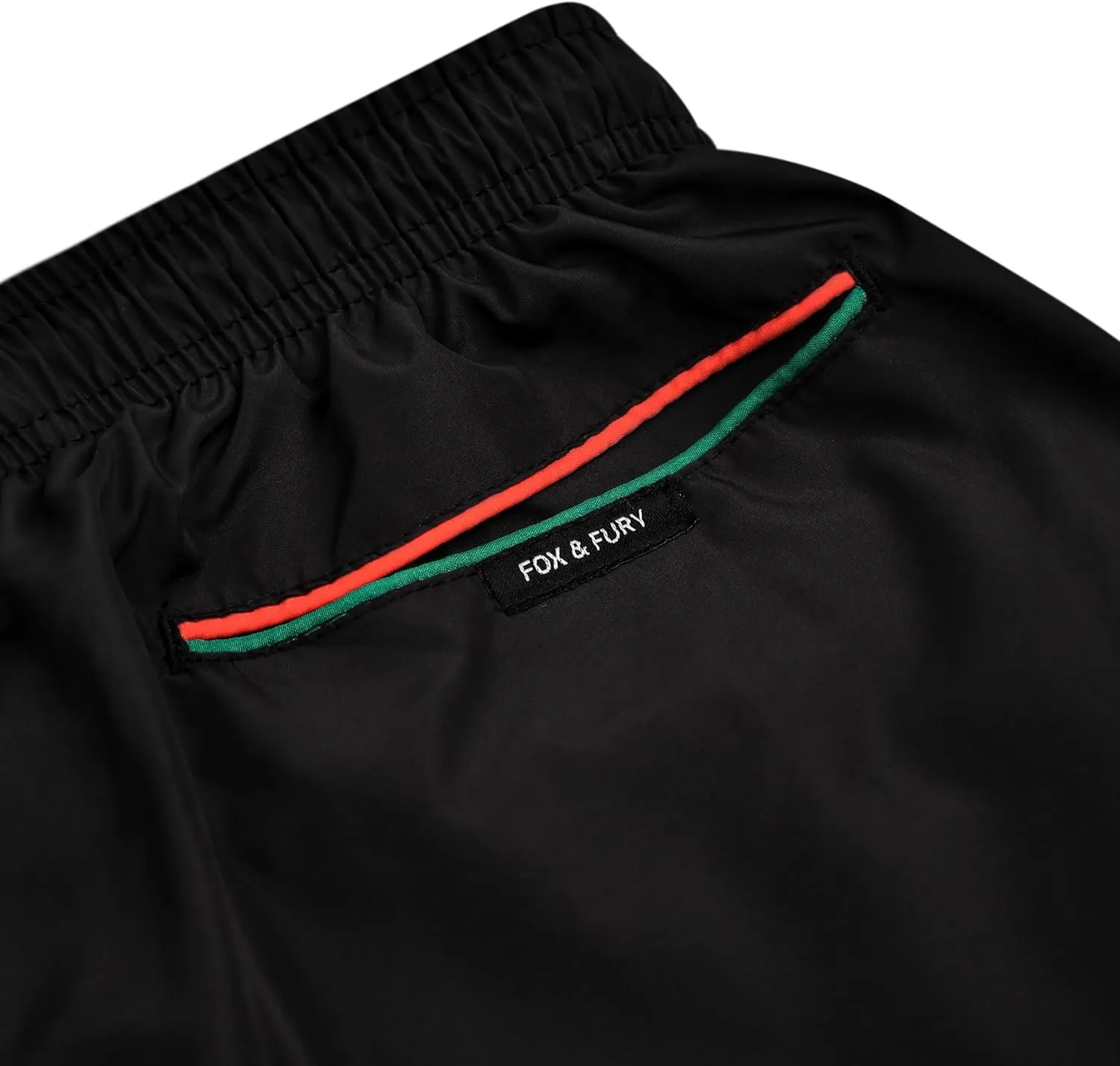 fox & fury Men's All Countries Embroidered Logo Athletic Running, Gym, Workout Sports Basketball Shorts wt Zipper Pockets