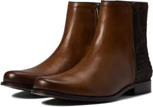 FRANCO CUADRA Men's Boots in Genuine Leather with Handwoven Application Brown, G23TVUE