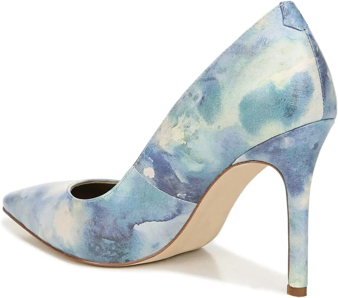 FSJ Women Sexy Pointed Toe Pumps Stiletto High Heels Slip On Multi Pattern Party Dress Shoes Size 4-15 US