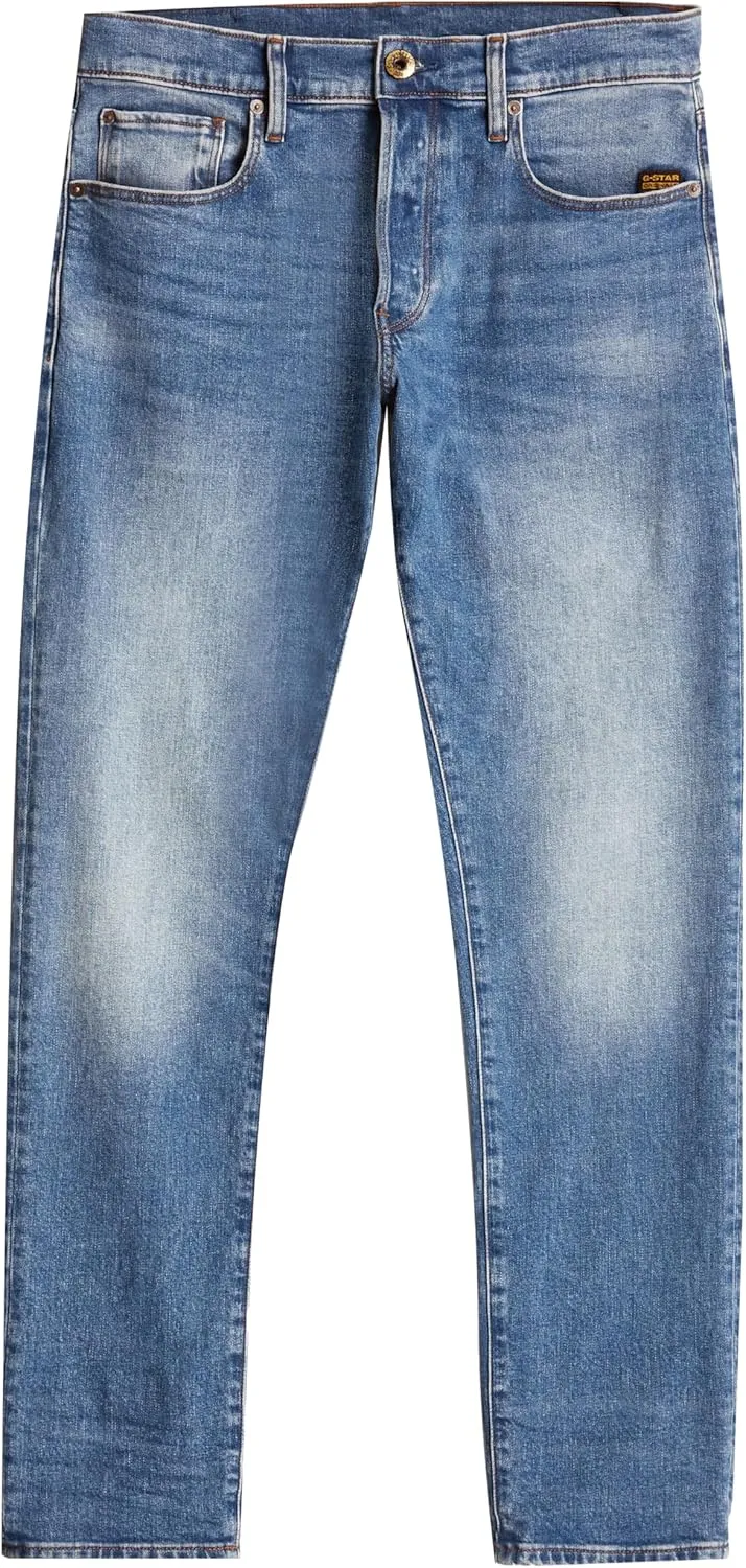G-Star Raw Men's 3301 Straight Fit Jean In Cyclo Stretch Denim