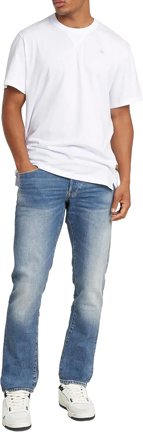 G-Star Raw Men's 3301 Straight Fit Jean In Cyclo Stretch Denim