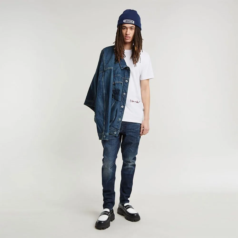 G-Star Raw Men's 3301 Straight Fit Jean In Vant Stretch Denim