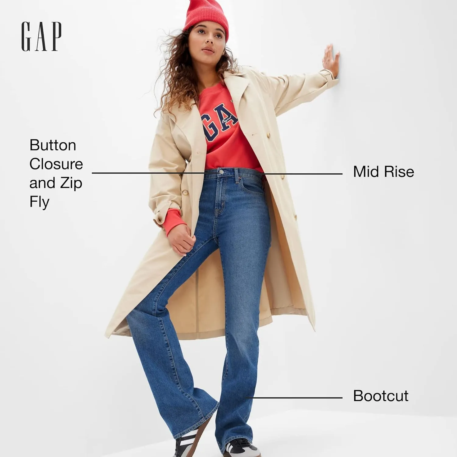 GAP Women's Boot Cut Denim Jeans