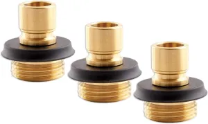 Gilmour Brass Male Quick Connector Faucet