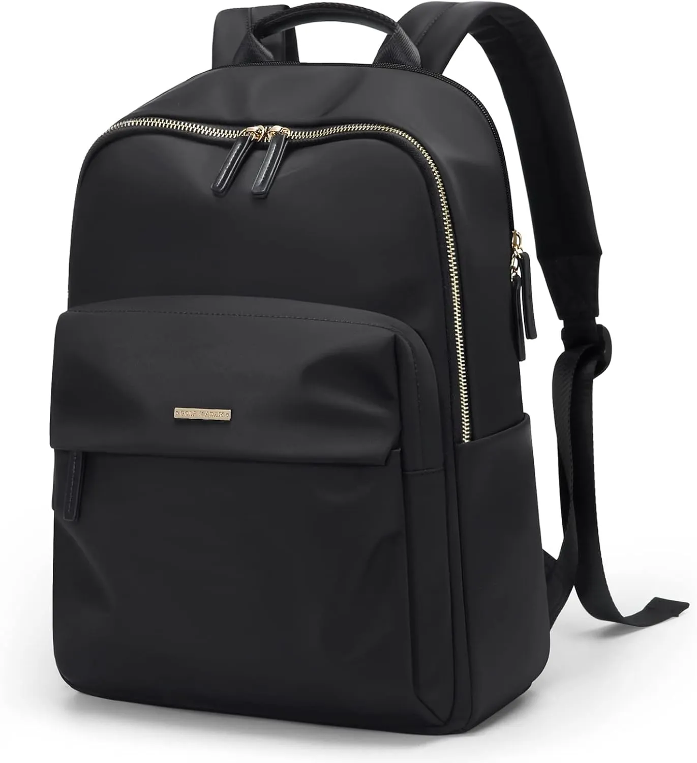 GOLF SUPAGS Laptop Backpack for Women Fits 14 Inch Notebook Casual Daypack Purse Work Travel College Bag (Black)