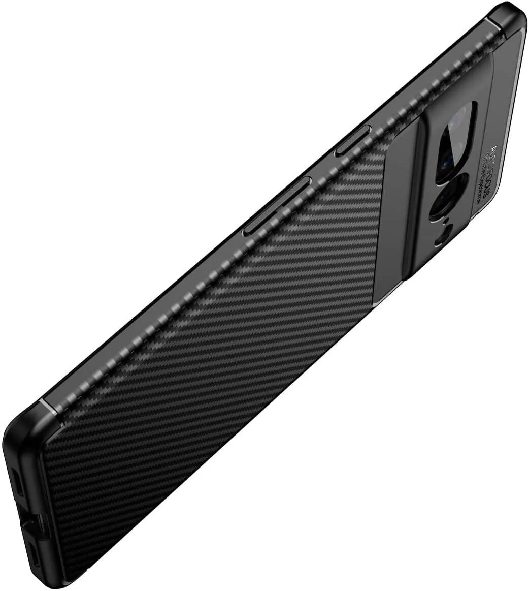 Google Pixel 7 Pro Case Carbon Gel Cover Ultra Slim Shockproof