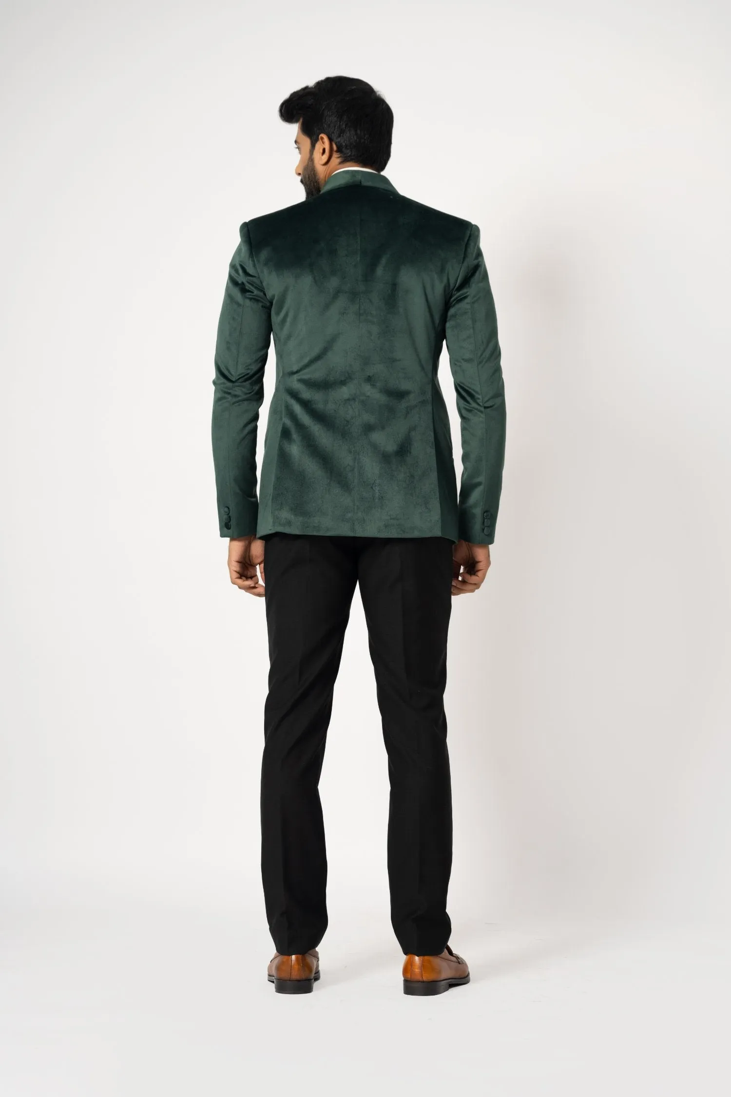 Gotham Shimmering Blazer Set