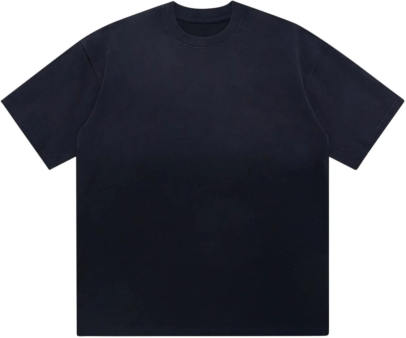 Gradient T-Shirts for Men 2025 Fashion Short Sleeve Crew Neck Basic Tops Summer Casual Lightweight Athletic Blouse