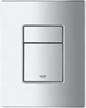 Grohe 38732000 Skate Cosmopolitan Actuation Plate, Starlight Chrome