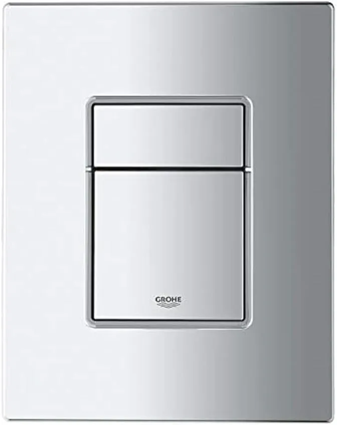 Grohe 38732000 Skate Cosmopolitan Actuation Plate, Starlight Chrome