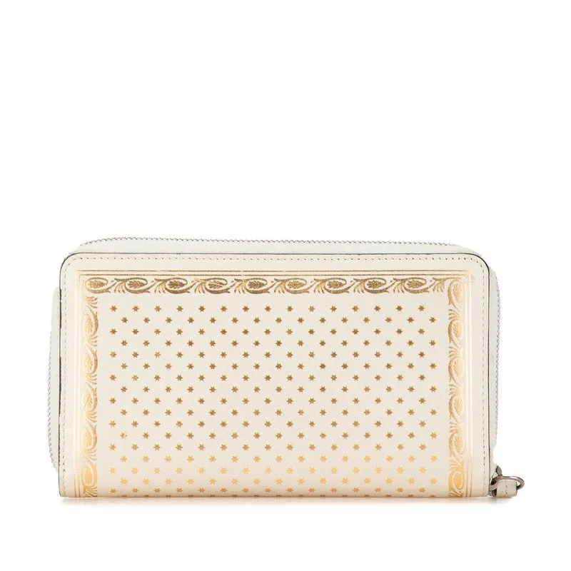 Gucci Leather Round Zipper Wallet 510488
