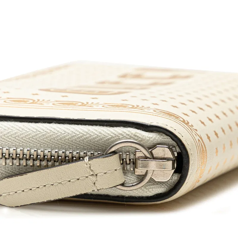 Gucci Leather Round Zipper Wallet 510488