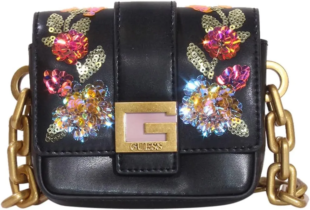 GUESS Morada Micro Mini Black Multi One Size