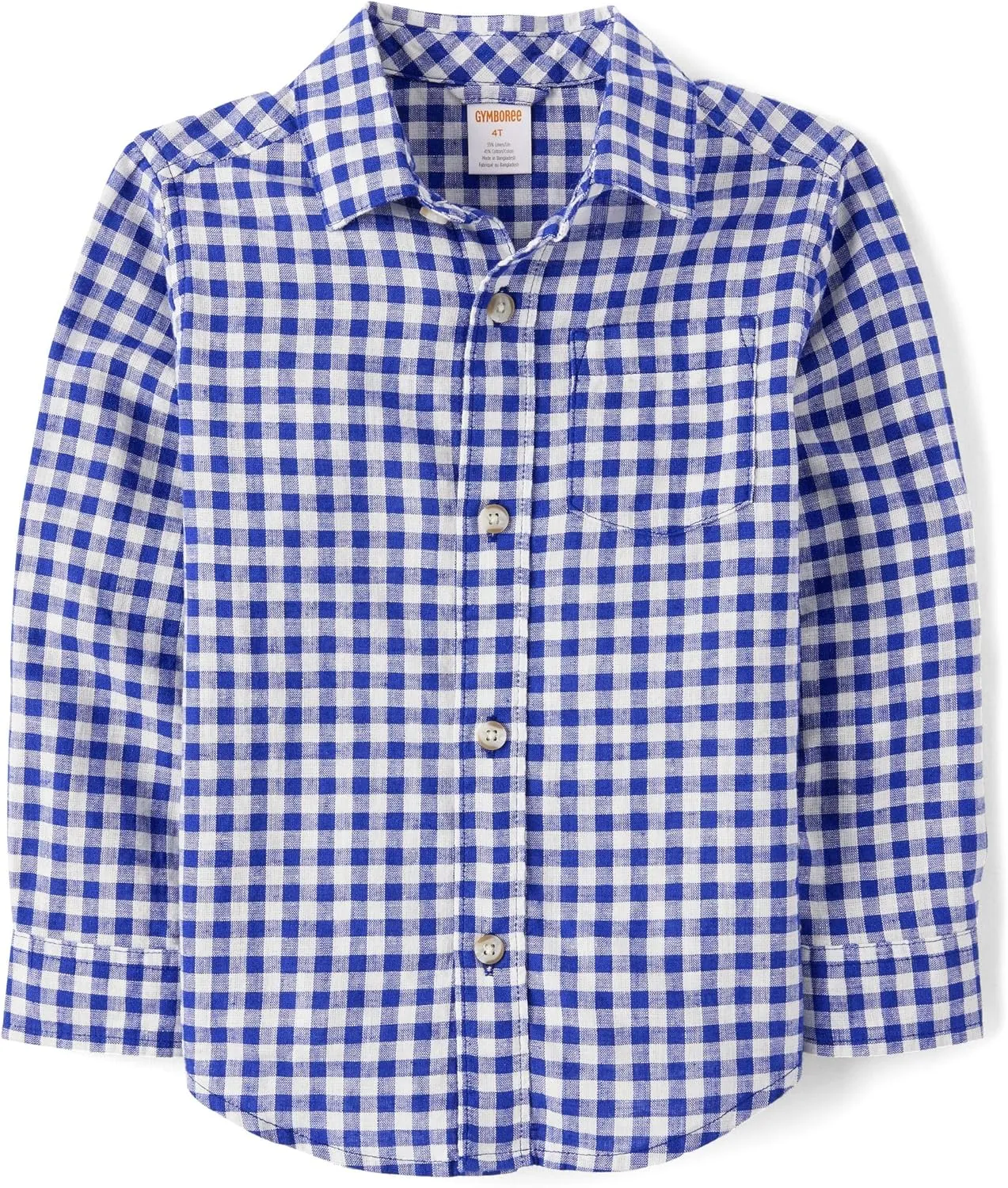 Gymboree Boys' and Toddler Long Sleeve Button Up Shirts
