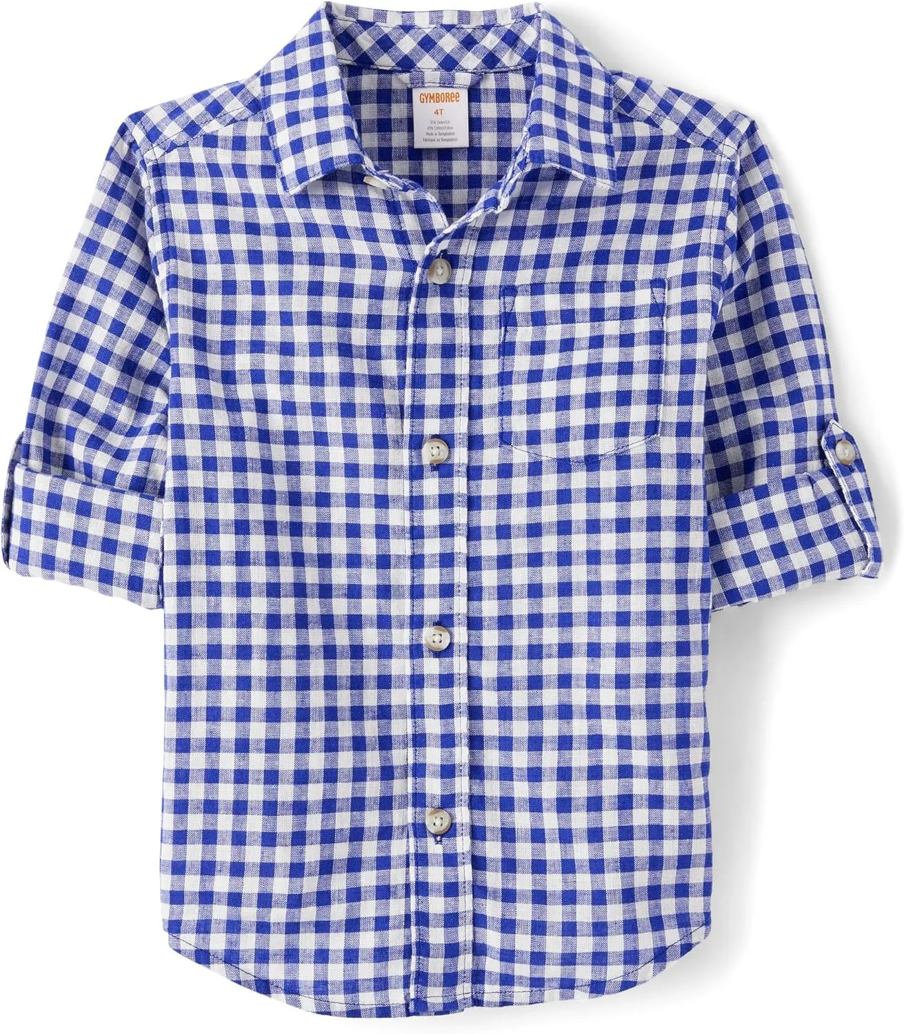 Gymboree Boys' and Toddler Long Sleeve Button Up Shirts