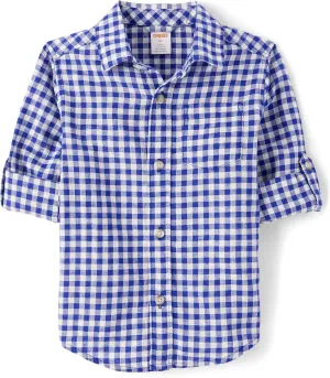 Gymboree Boys' and Toddler Long Sleeve Button Up Shirts