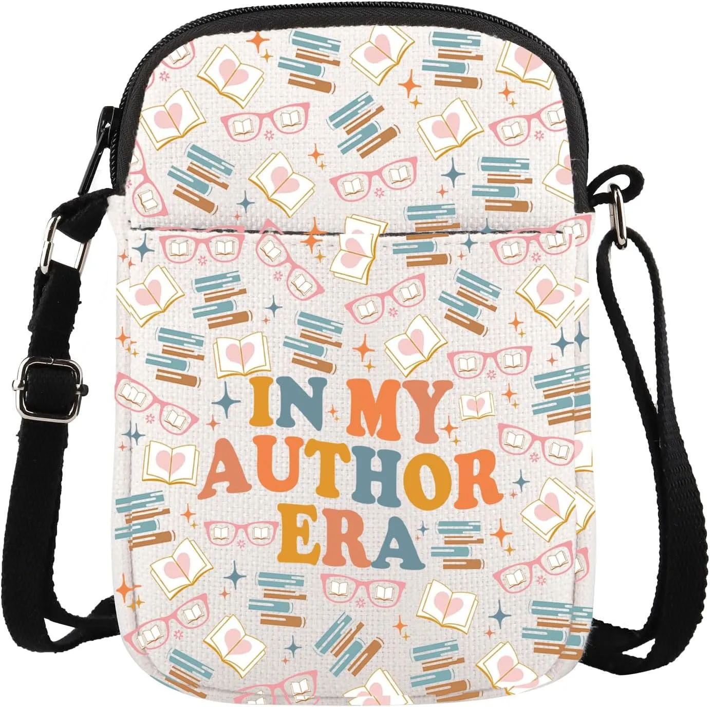 Gzrlyf Writer Author Crossbody Bag Writer Themed Author Gift For Women Writer Author Novelist Purse Wallet Travel Bag