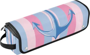 Hair Tools Travel Bag Spear on Stripe Portable Hot Tool Mat Bag