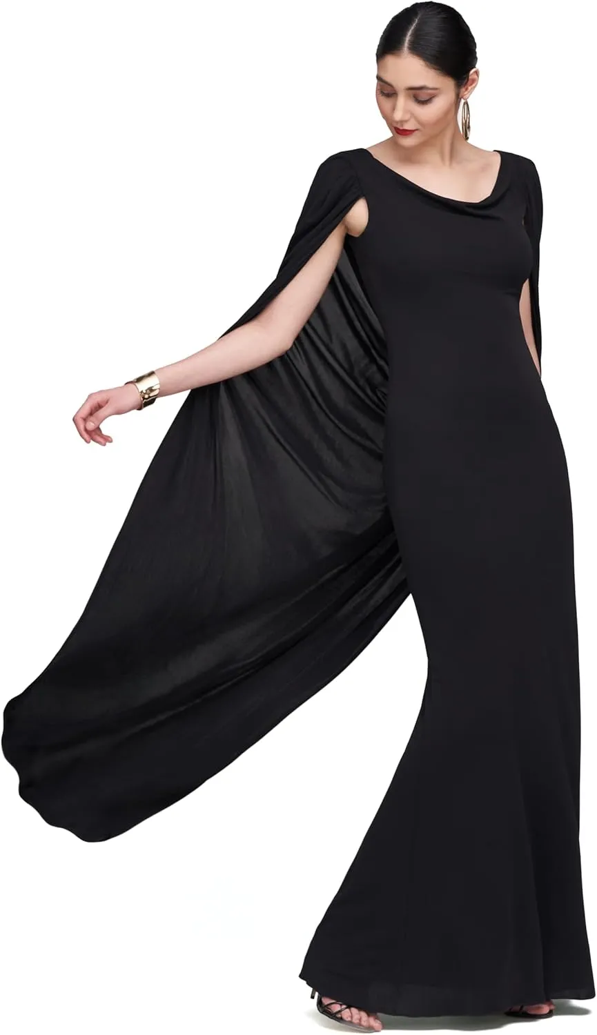 HALSTON Women's Akeem Gown in Jersey