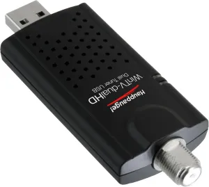 HAUPPAUGE WinTV-DualHD Dual USB 2.0 HD TV Tuner for Windows PC 1595,Black