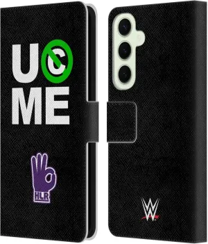 Head Case Designs Officially Licensed WWE John Cena Cenation Respect Superstars 9 Leather Book Wallet Case Cover Compatible with Samsung Galaxy S25 