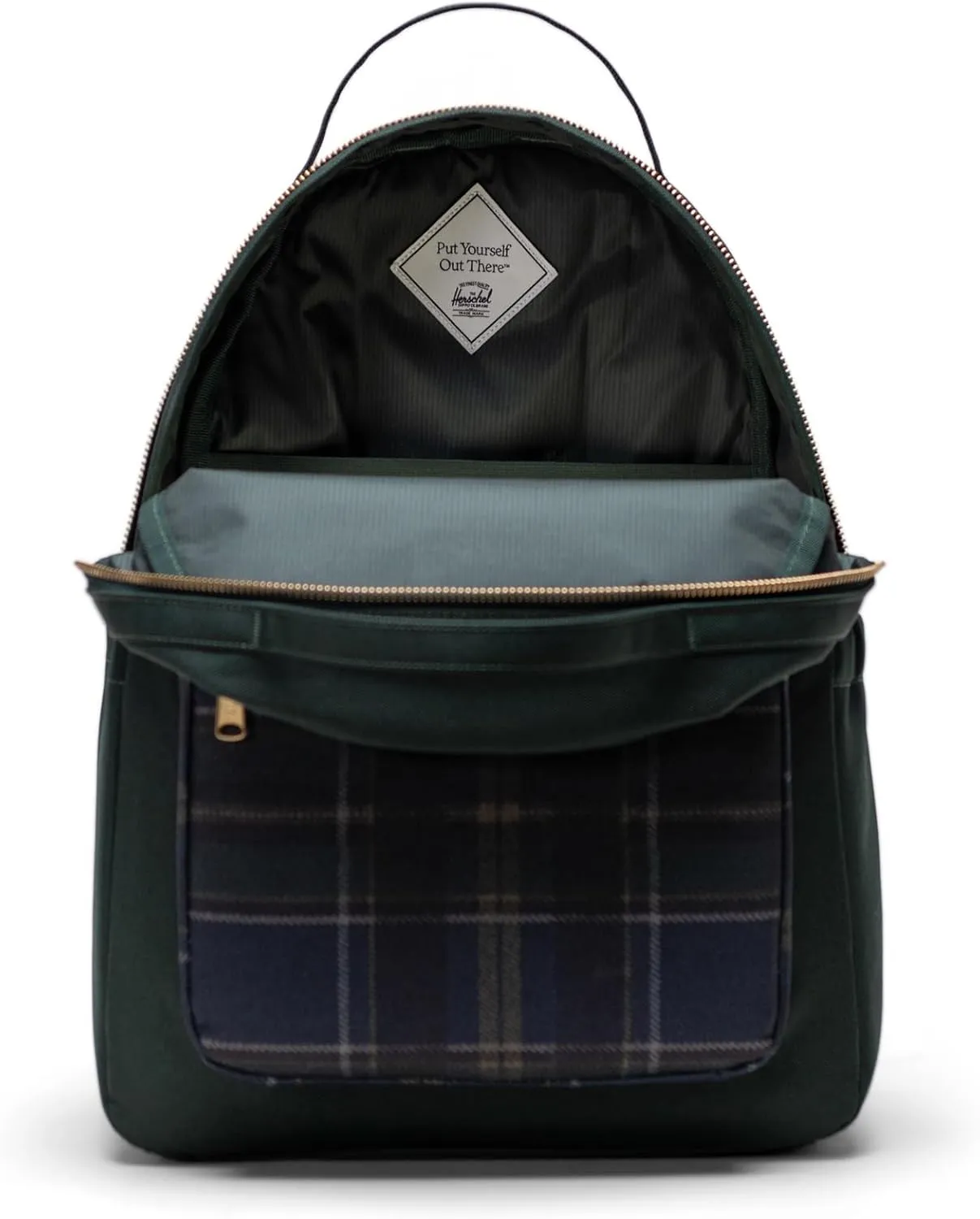 Herschel Nova Backpack, Darkest Spruce Winter Plaid