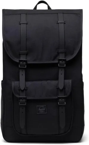 Herschel Supply Co. Little America, Black Tonal, One Size