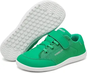 HOBIBEAR Kids Barefoot Shoes Wide Toe Box Zero Drop First Walk for Toddler Little Big Kid Boys Girls Sneaker