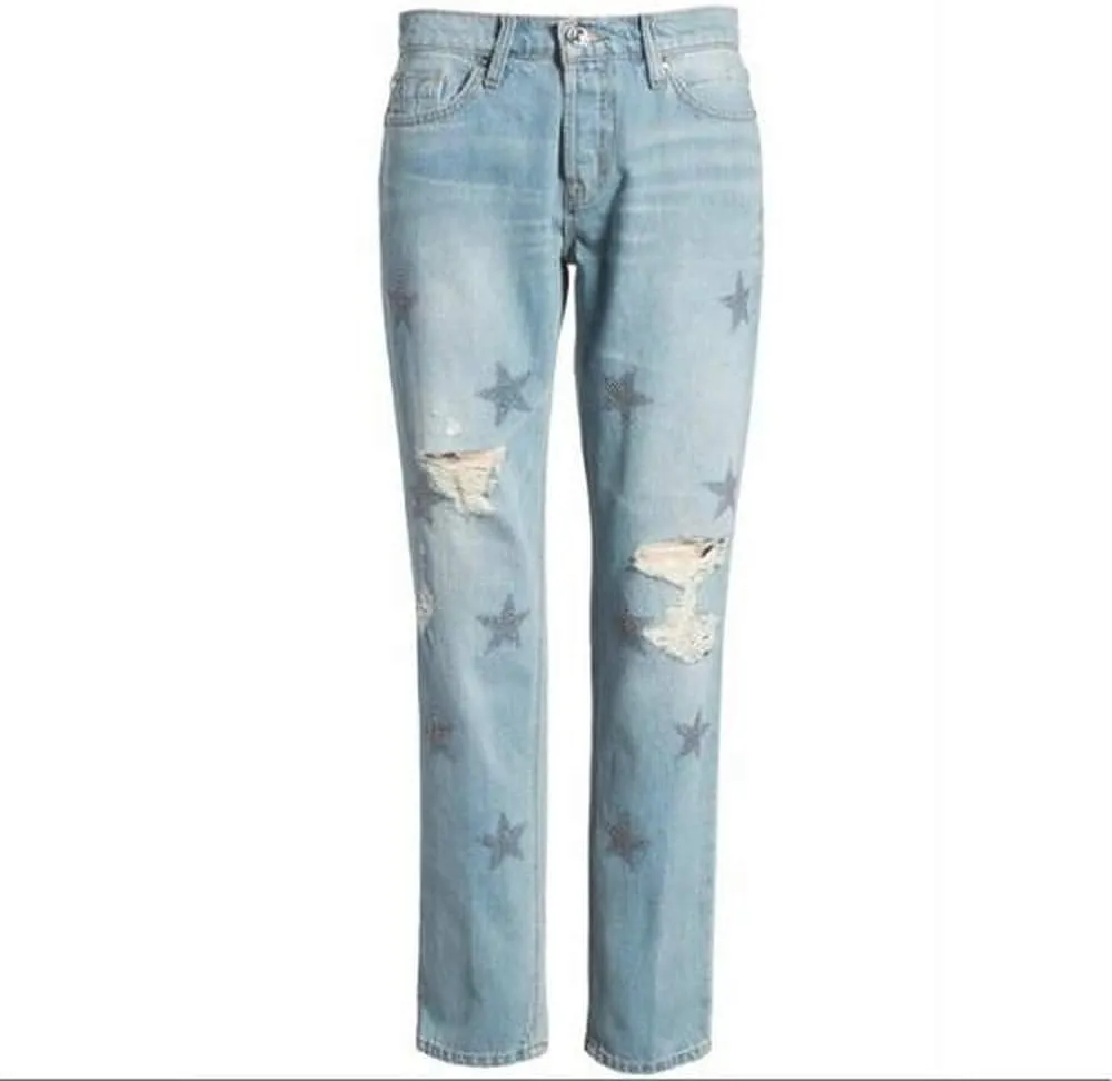 HUDSON Women's Riley Crop Relaxed Straight 5 Pocket Jean