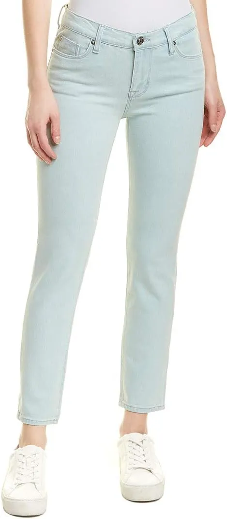 HUDSON Women's Tally Mid Rise, Cropped, Skinny Jean