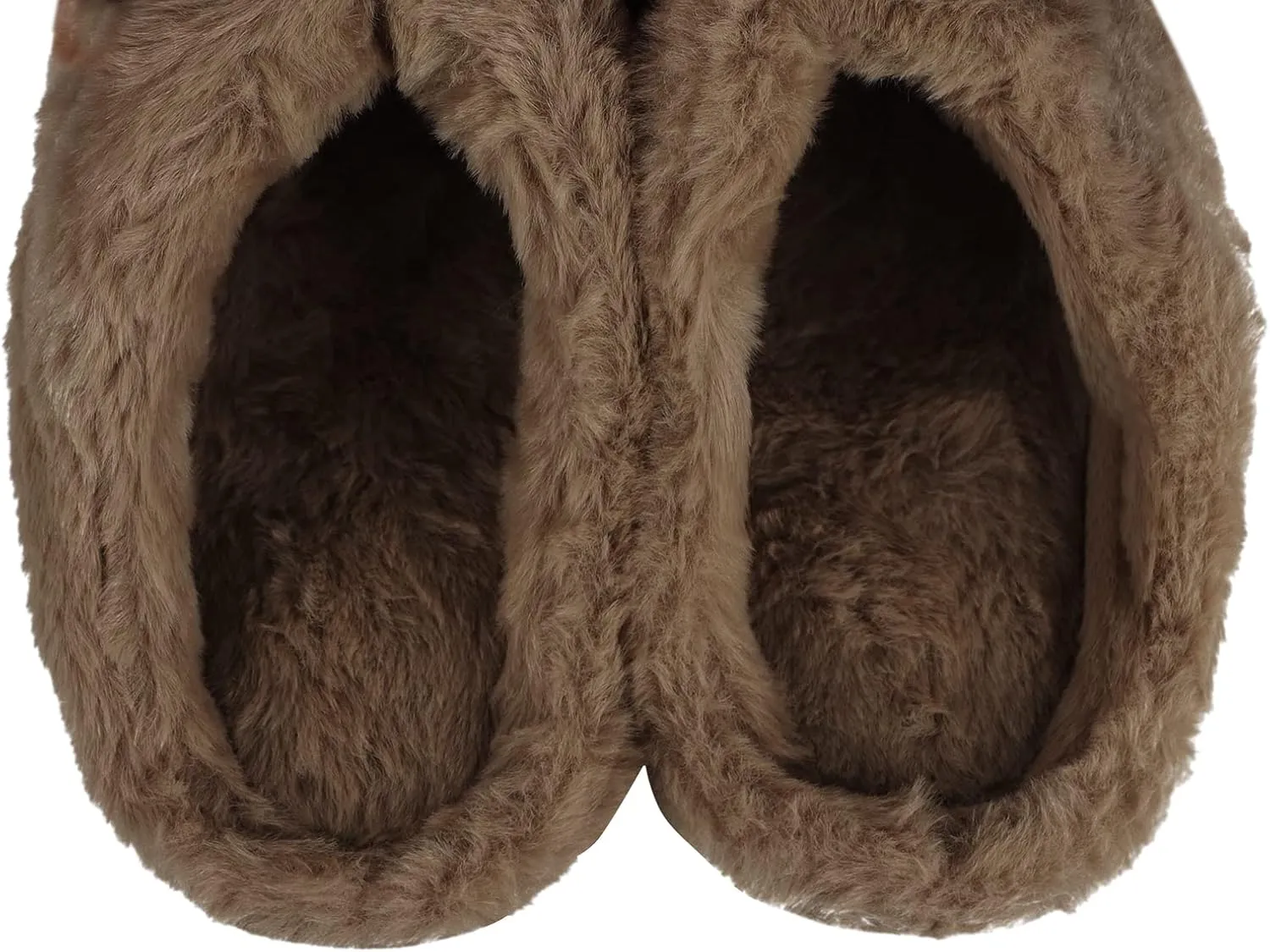Ibluelover Winter Reindeer Slippers for Couple Faux Rabbit Fur Slippers Christmas House Indoor Slippers Anti-Slip Xmas Warm Shoes
