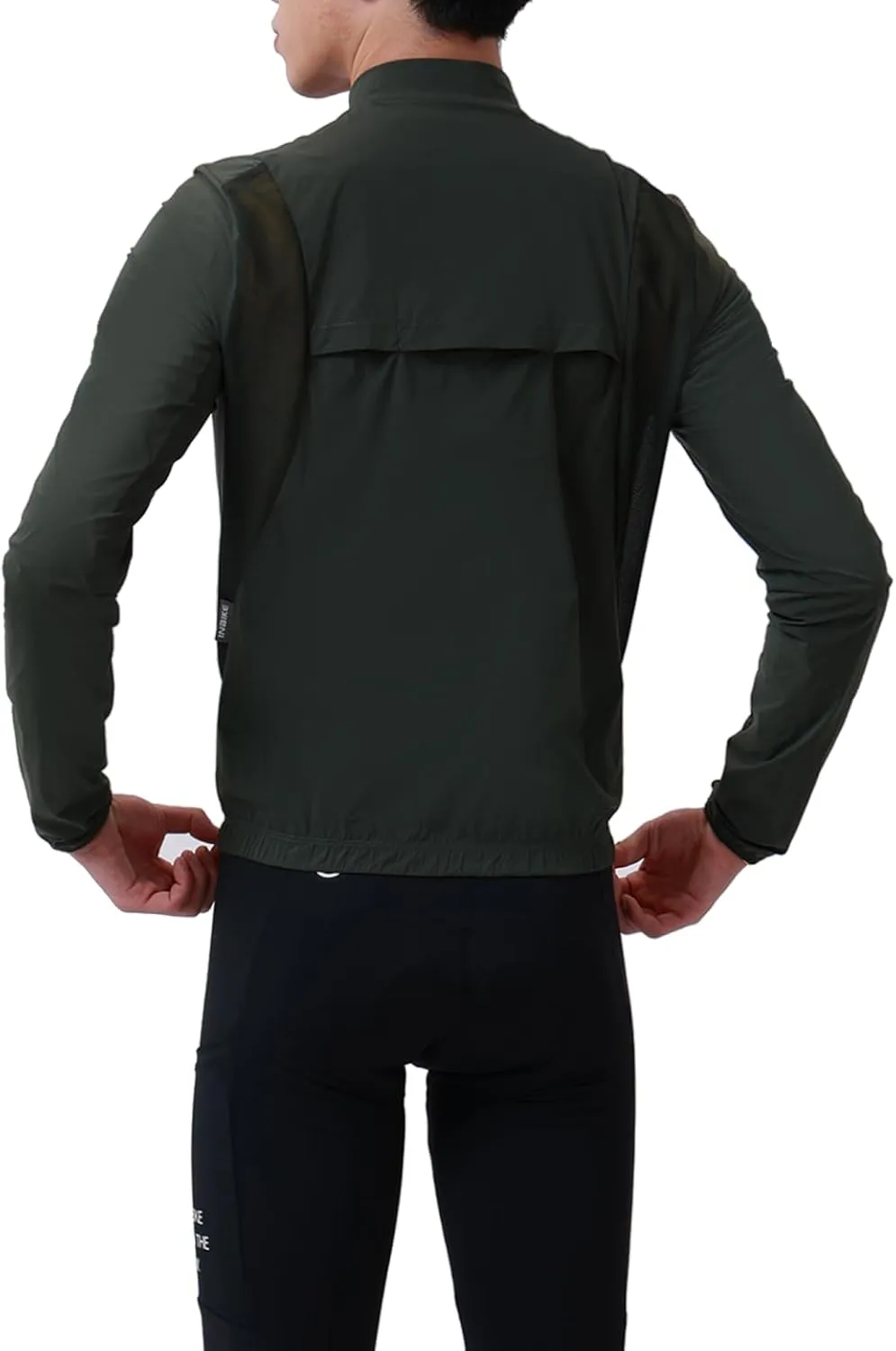 INBIKE Cycling Jacket for men women, Breathable Lightweight Cycling Windbreaker, Double-ended Zipper bike jacket