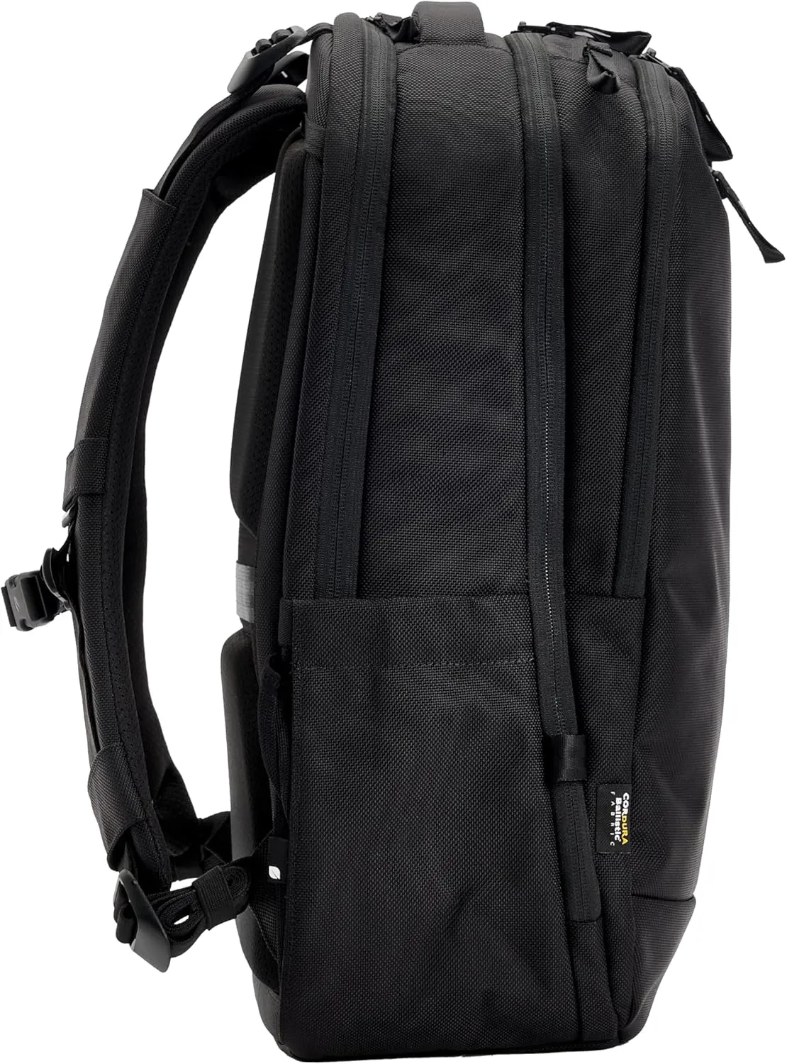 Incase Tracks Backpack - Water Repellent Exterior, Padded Laptop Pocket, Dual Side Pockets, Luggage Pass Through (Black, 25L)