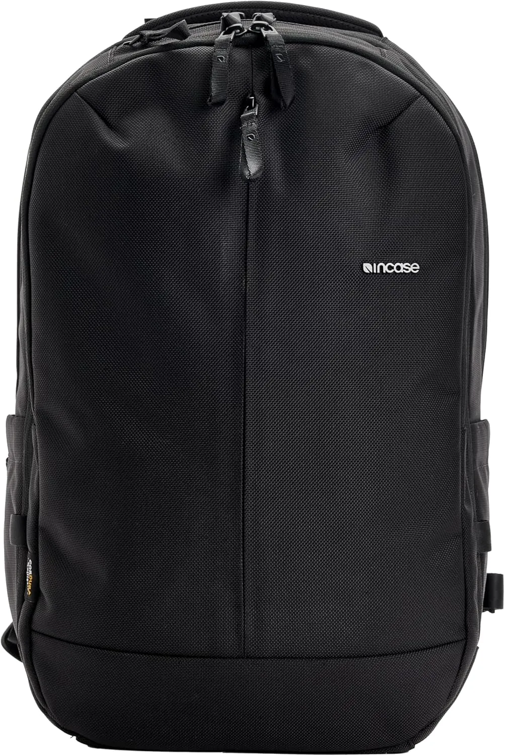 Incase Tracks Backpack - Water Repellent Exterior, Padded Laptop Pocket, Dual Side Pockets, Luggage Pass Through (Black, 25L)
