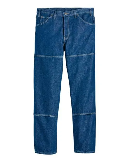 Industrial Double Knee Jeans - Extended Sizes 21830