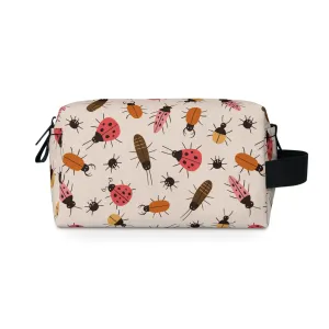 Insect Print Toiletry Bag - Compact, Eco-Friendly Accessory for Nature Lovers