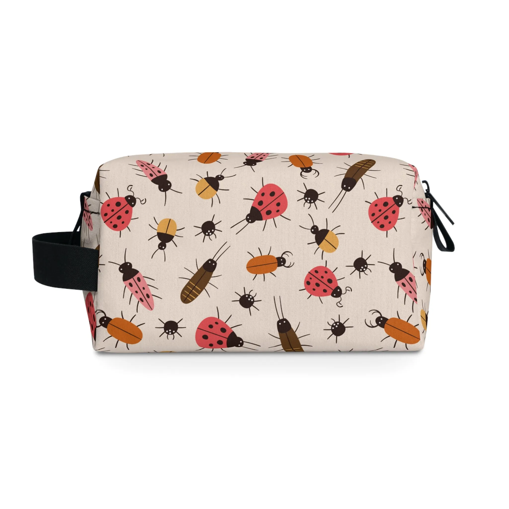 Insect Print Toiletry Bag - Compact, Eco-Friendly Accessory for Nature Lovers