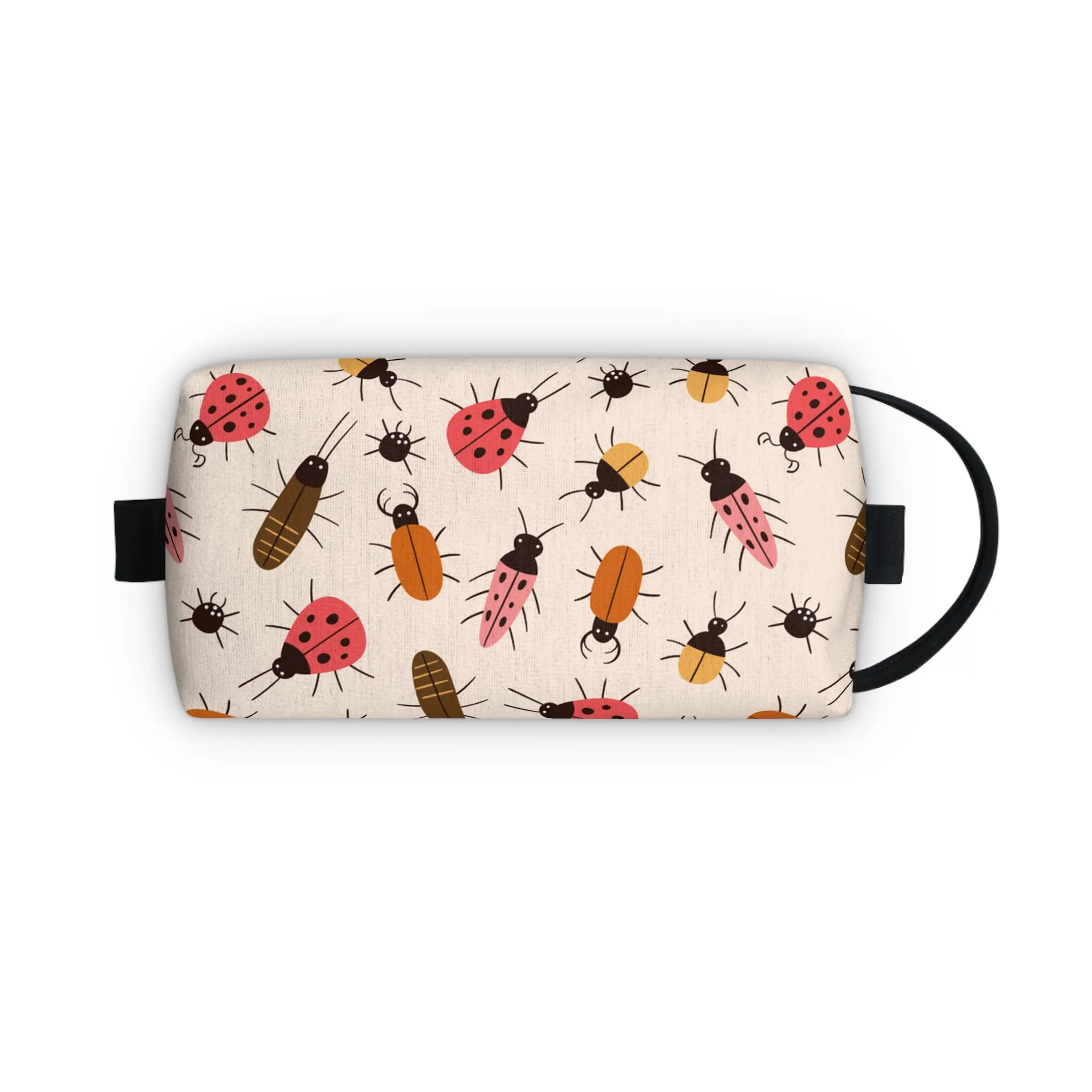 Insect Print Toiletry Bag - Compact, Eco-Friendly Accessory for Nature Lovers