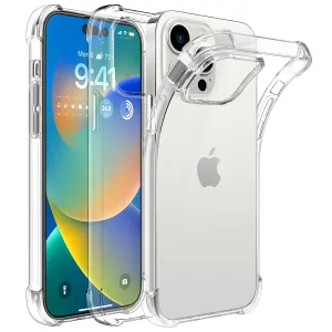 Iphone 14/Pro/Plus/ Max  Case Clear Shockproof Slim Silicone Gel Cover