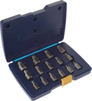 IRWIN 53228 15 piece Multi Spline Extractor Set, Model:HAN53228