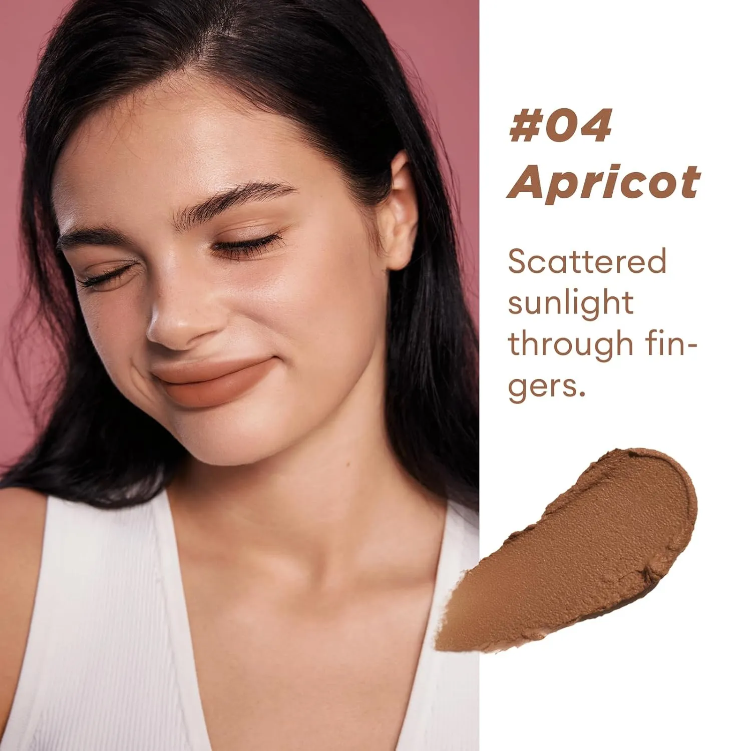 ITY Velvet Matte Finish Lip Stain-Mousse Textured Lip Clay, Conceals Lip Lines, Rich Pigment Lip Tint Lipsticks, 2 Pack, 0.14 oz (4g) in Petal, Apricot