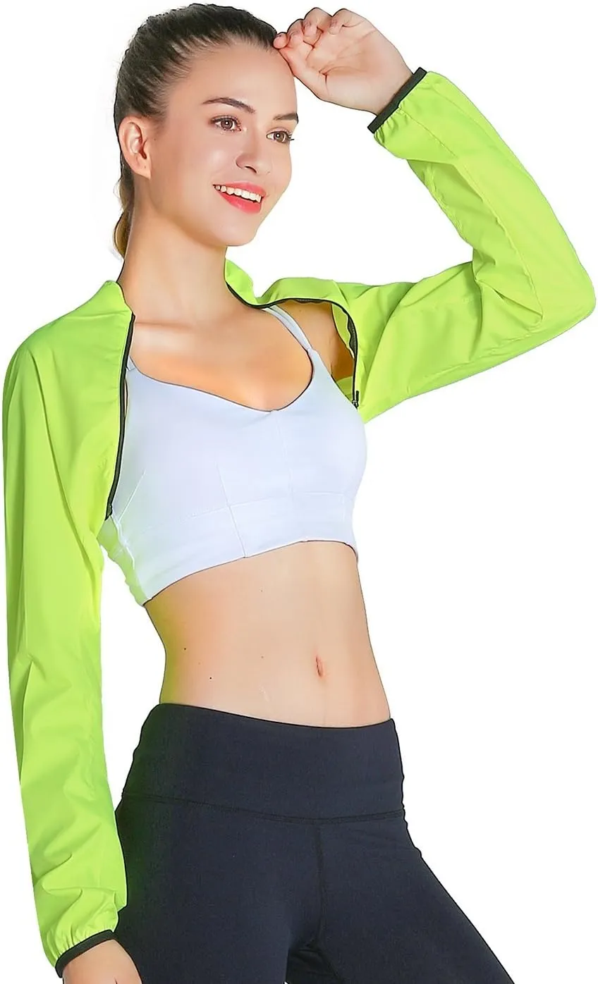 J.CARP Women's Packable Windbreaker Jacket, Super Lightweight and Visible, Outdoor Active Cycling Running Skin Coat