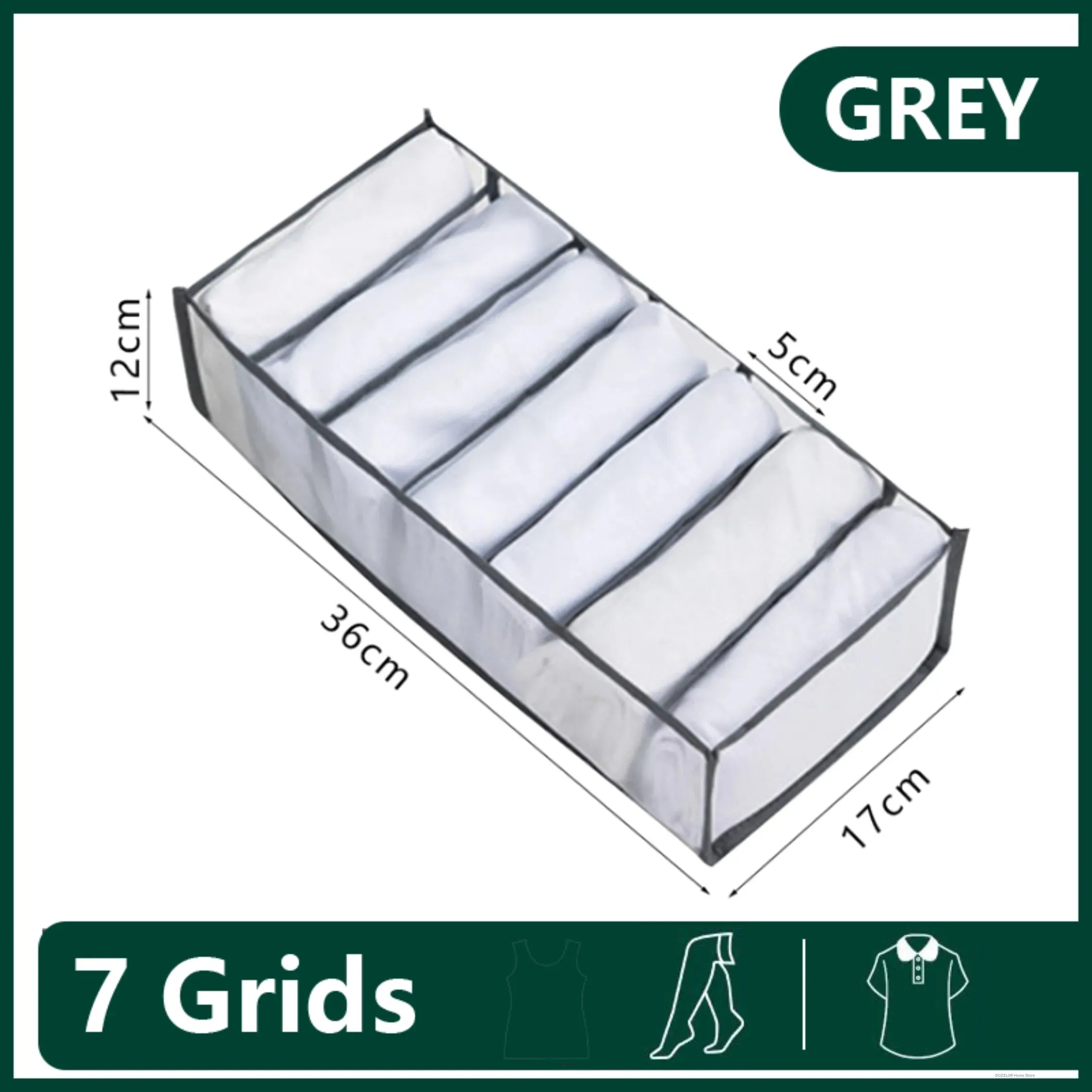 Jeans Organization Storage Box Closet Organizer For Underwear Clothing System Socks Pants Drawer Organizers Cabinet