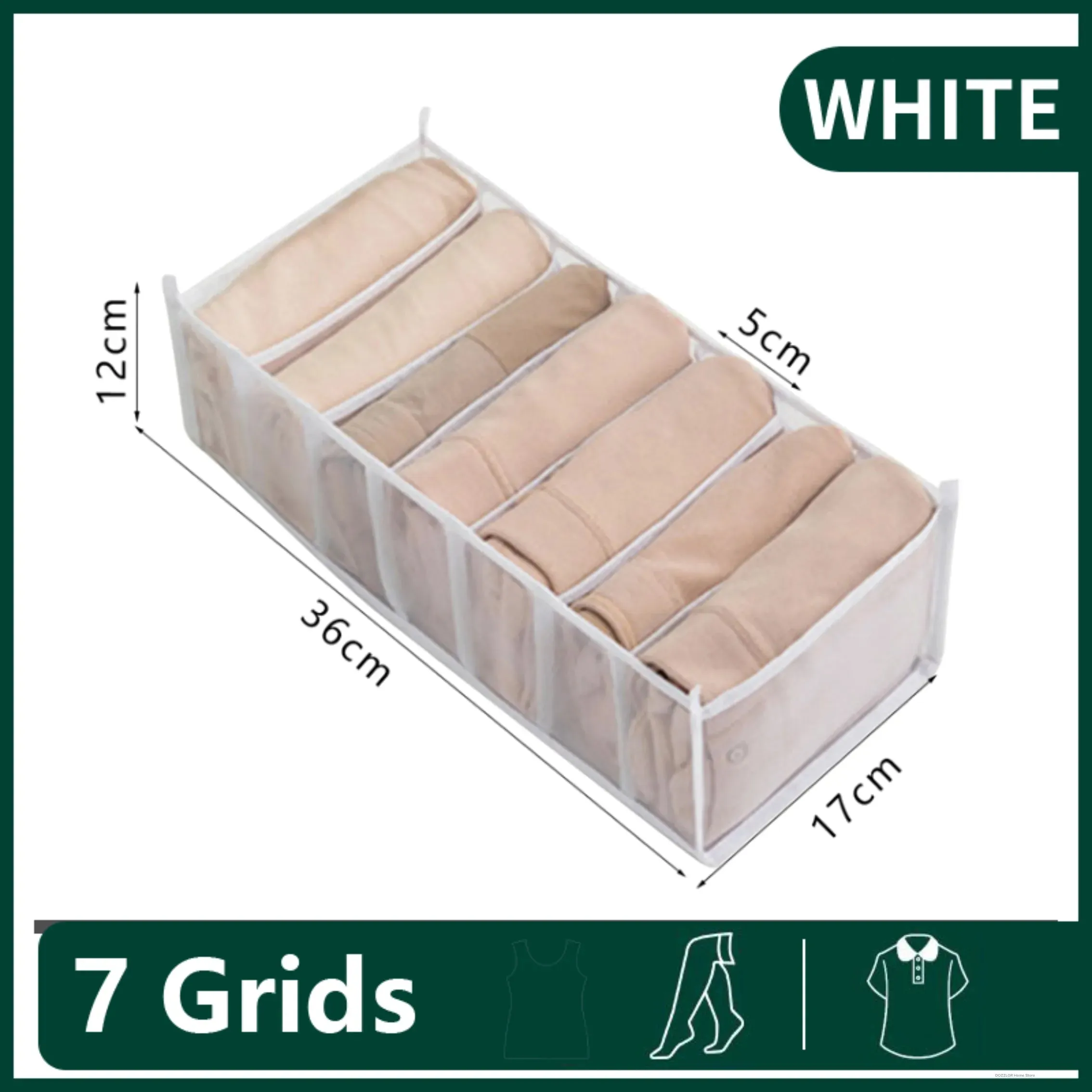 Jeans Organization Storage Box Closet Organizer For Underwear Clothing System Socks Pants Drawer Organizers Cabinet