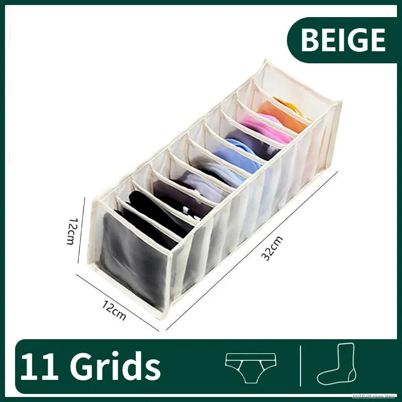 Jeans Organization Storage Box Closet Organizer For Underwear Clothing System Socks Pants Drawer Organizers Cabinet