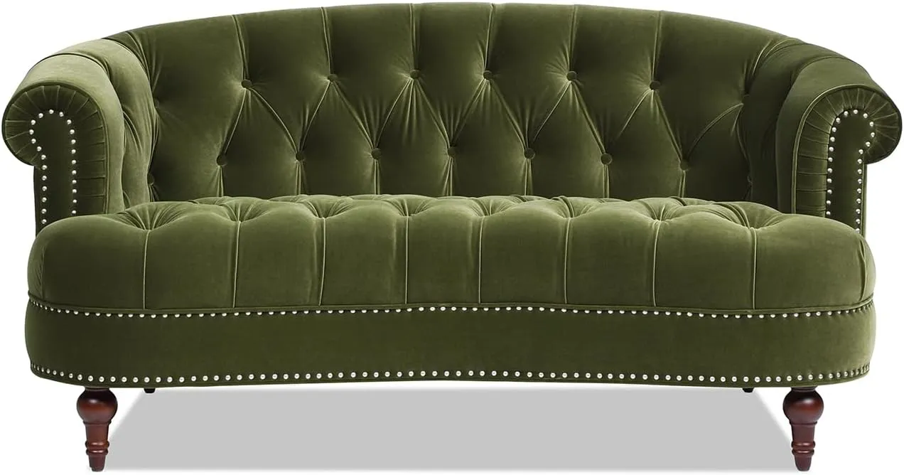 Jennifer Taylor Home La Rosa Victorian Chesterfield Loveseat