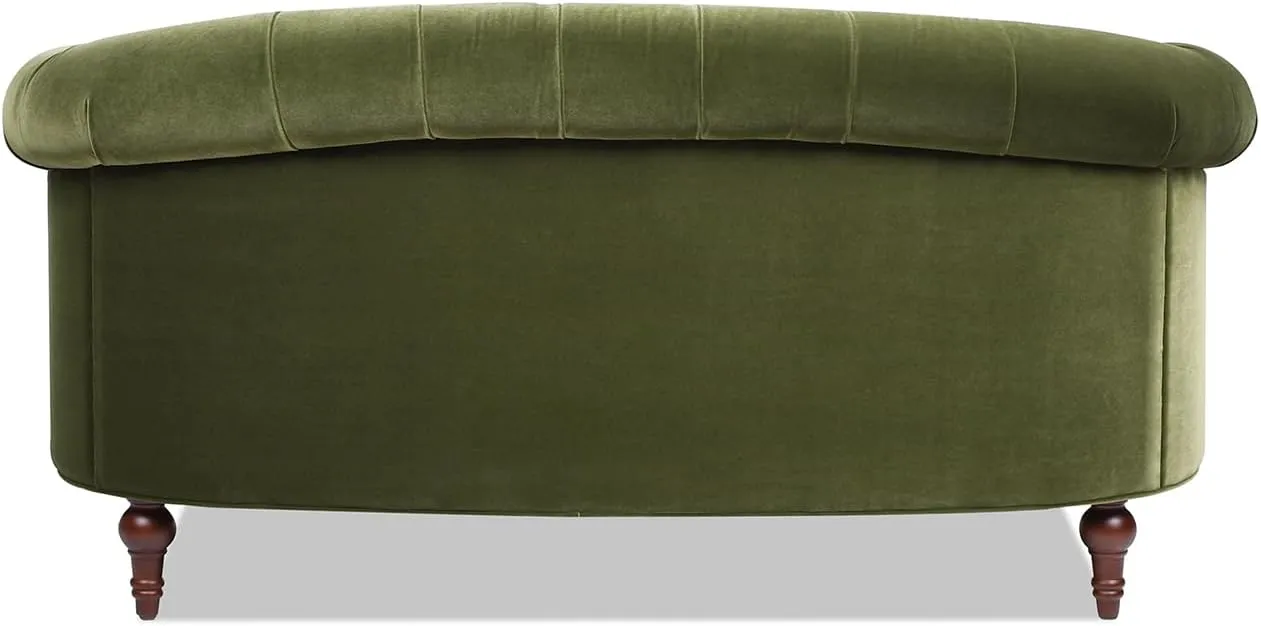 Jennifer Taylor Home La Rosa Victorian Chesterfield Loveseat