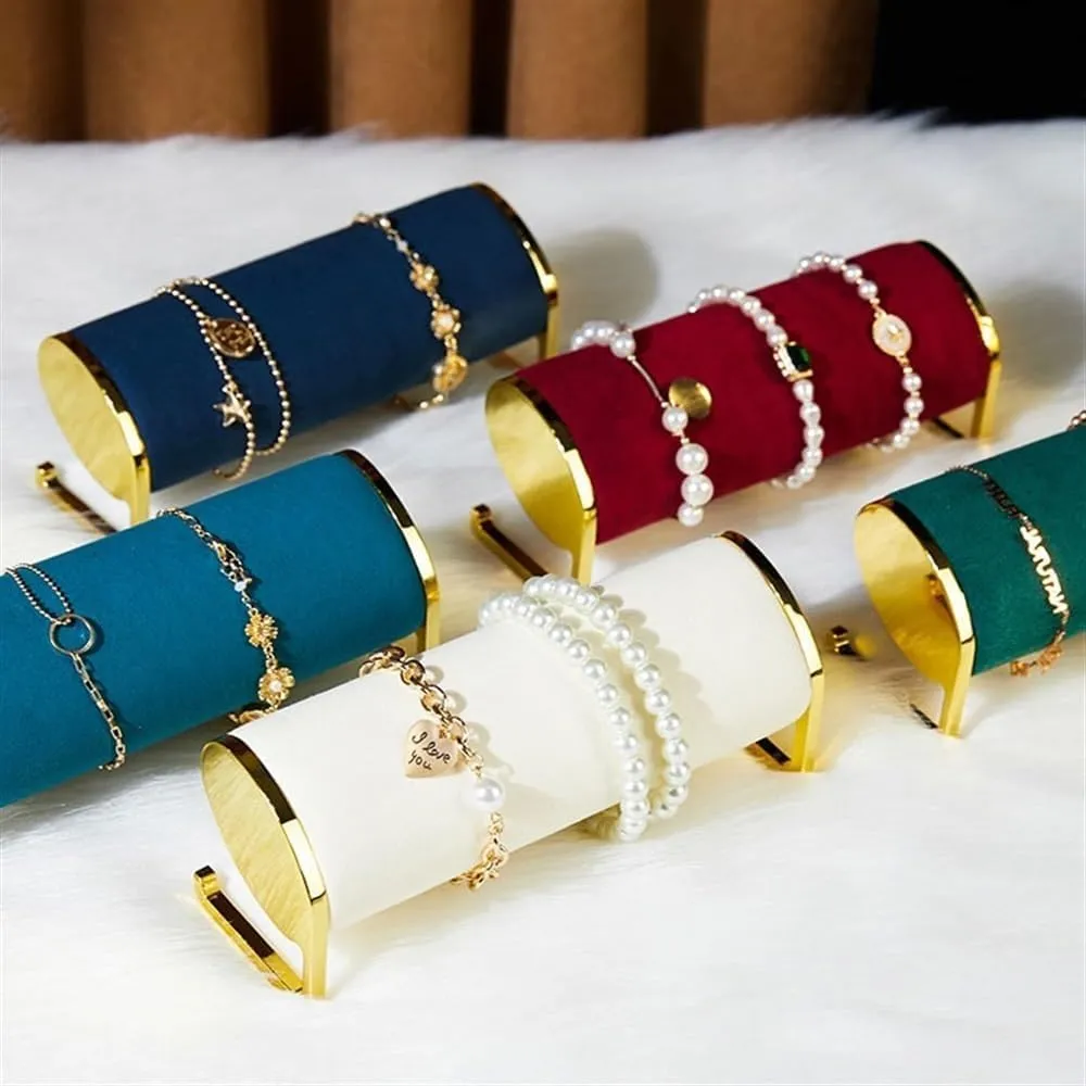 Jewelry Display Rack High-grade Counter Velvet Window with Jewelry Display Props Watch Bracelet Bracelet Jewelry Storage Racks Jewelry Rack