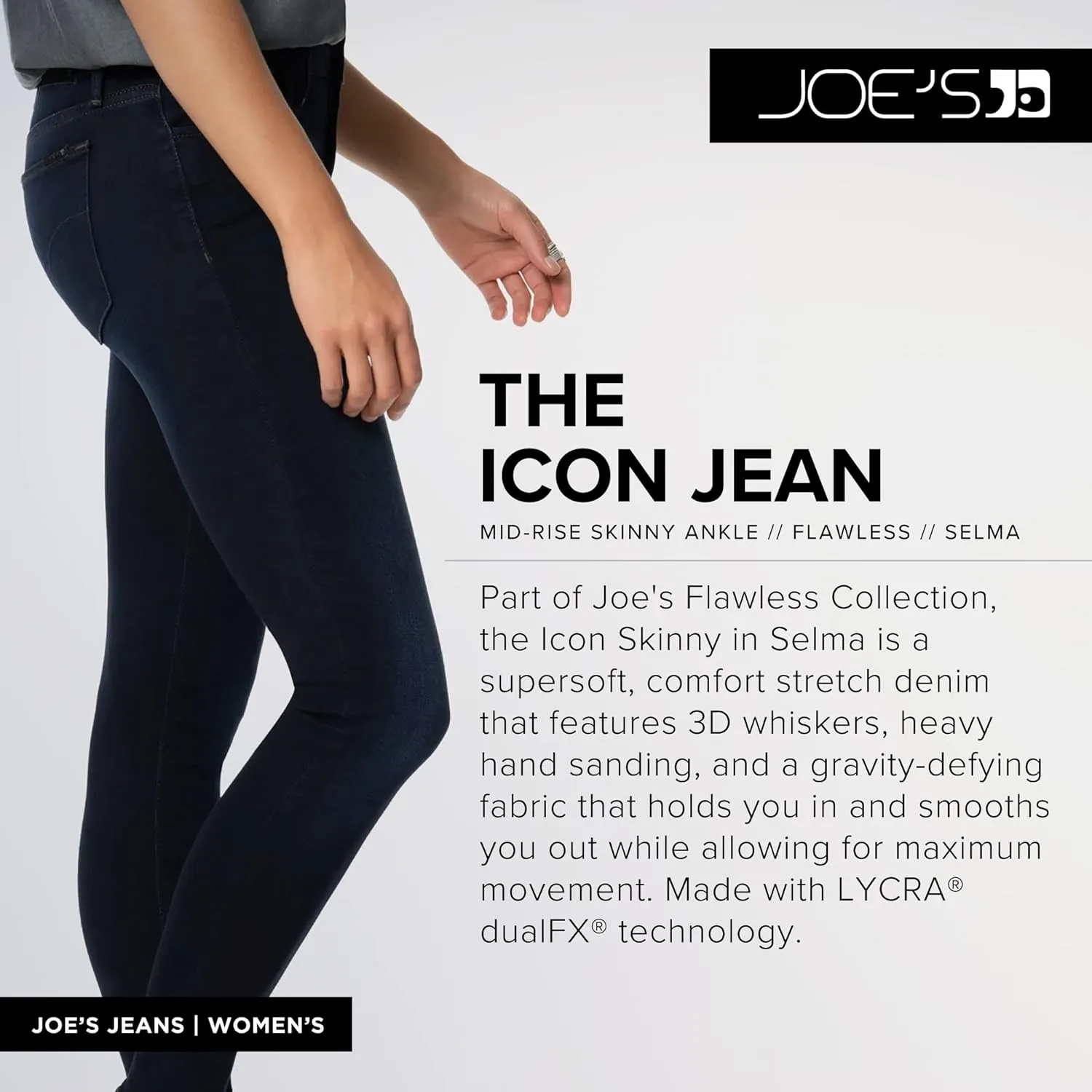 Joe's Jeans Women's Icon Midrise Skinny Ankle Jean