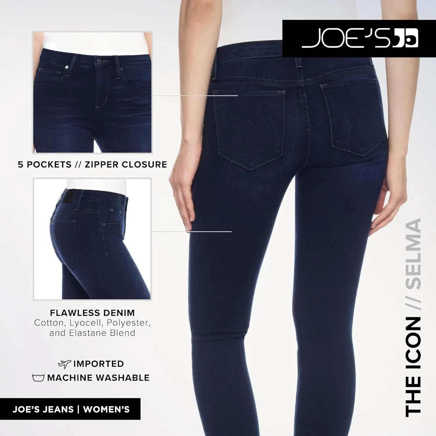 Joe's Jeans Women's Icon Midrise Skinny Ankle Jean